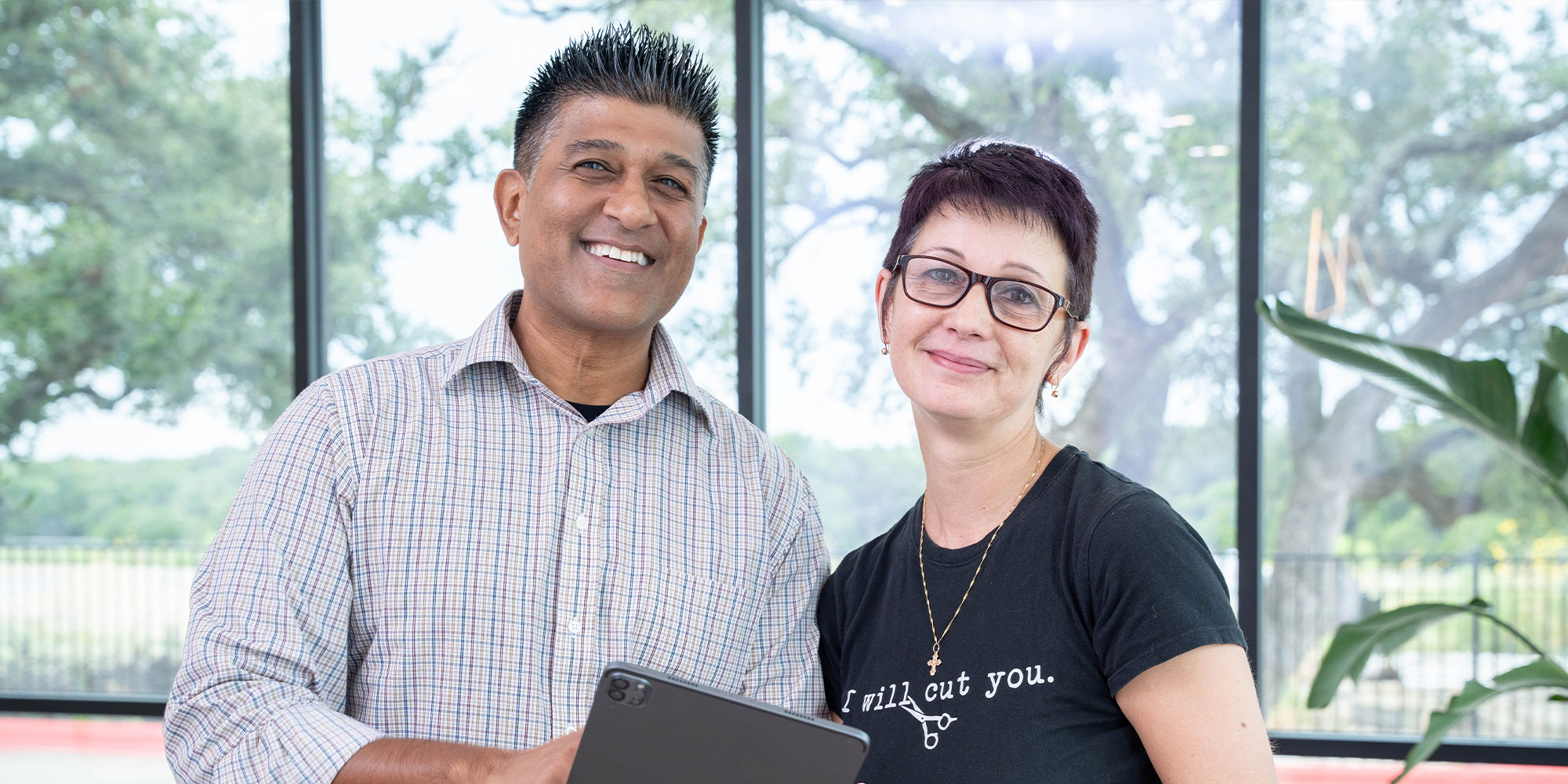 patient and treatment coordinator within the dental center